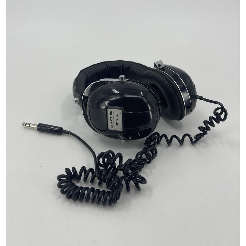 VTG USED SETICO HP 1050 STEREO HEADPHONE‎ MADE IN JAPAN